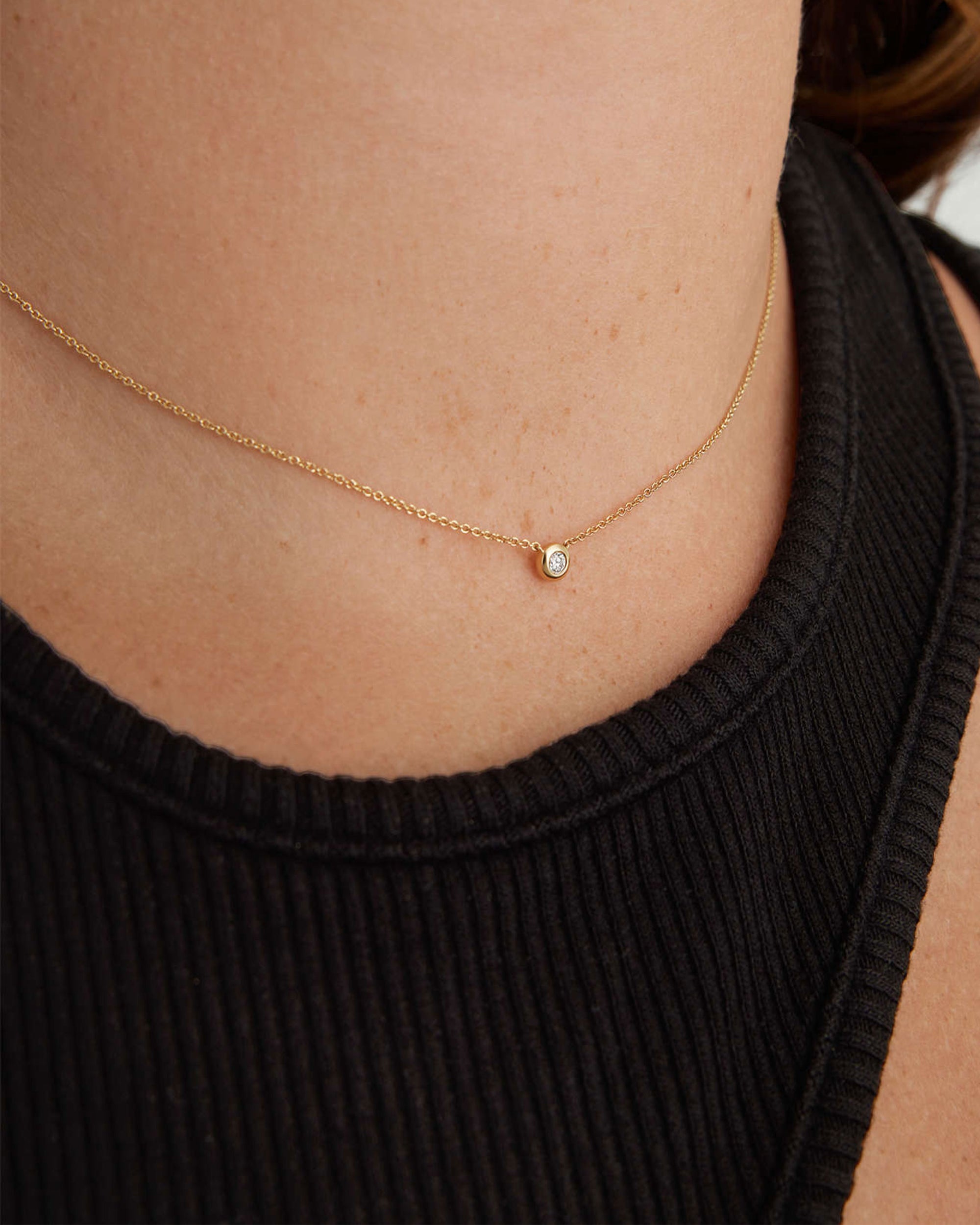 Soleil No. 1 Diamond Pendant Necklace