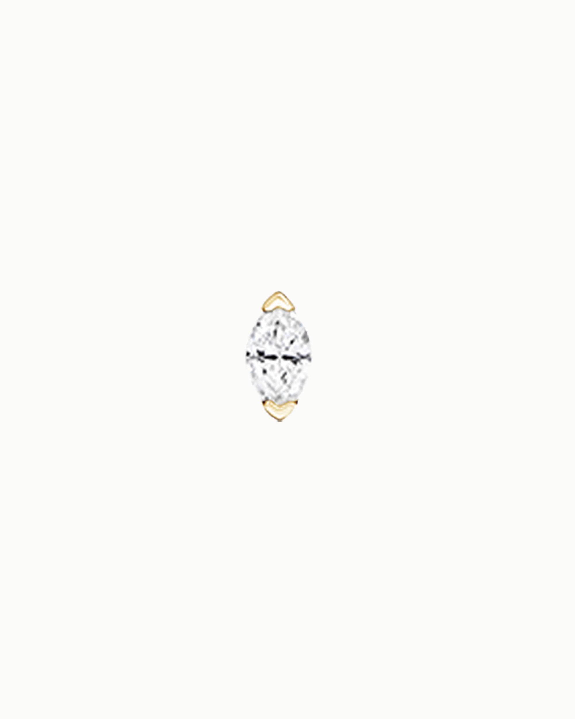 Linea Marquise Diamond Stud Earrings