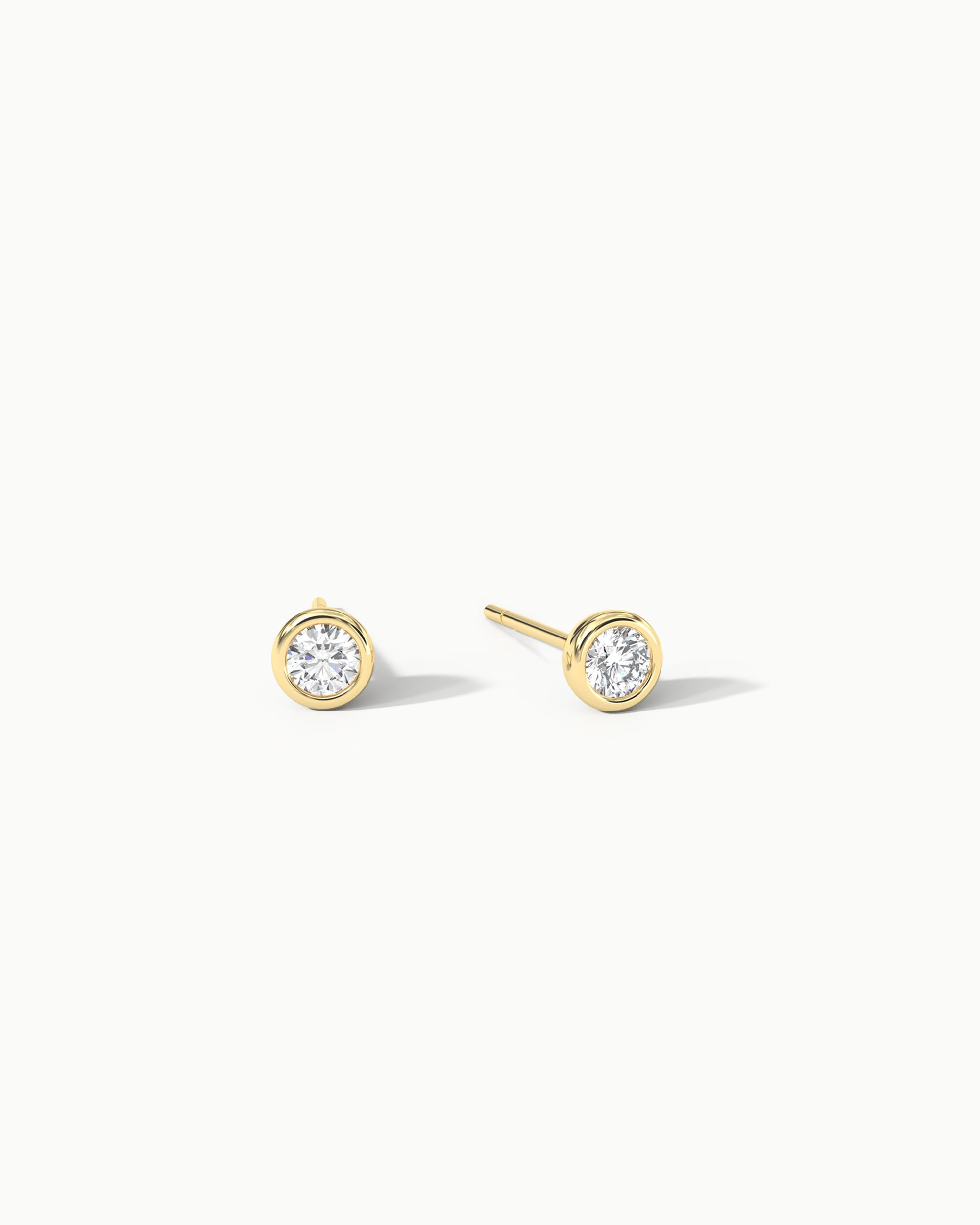 Soleil No. 3 Diamond Midi Stud Earrings