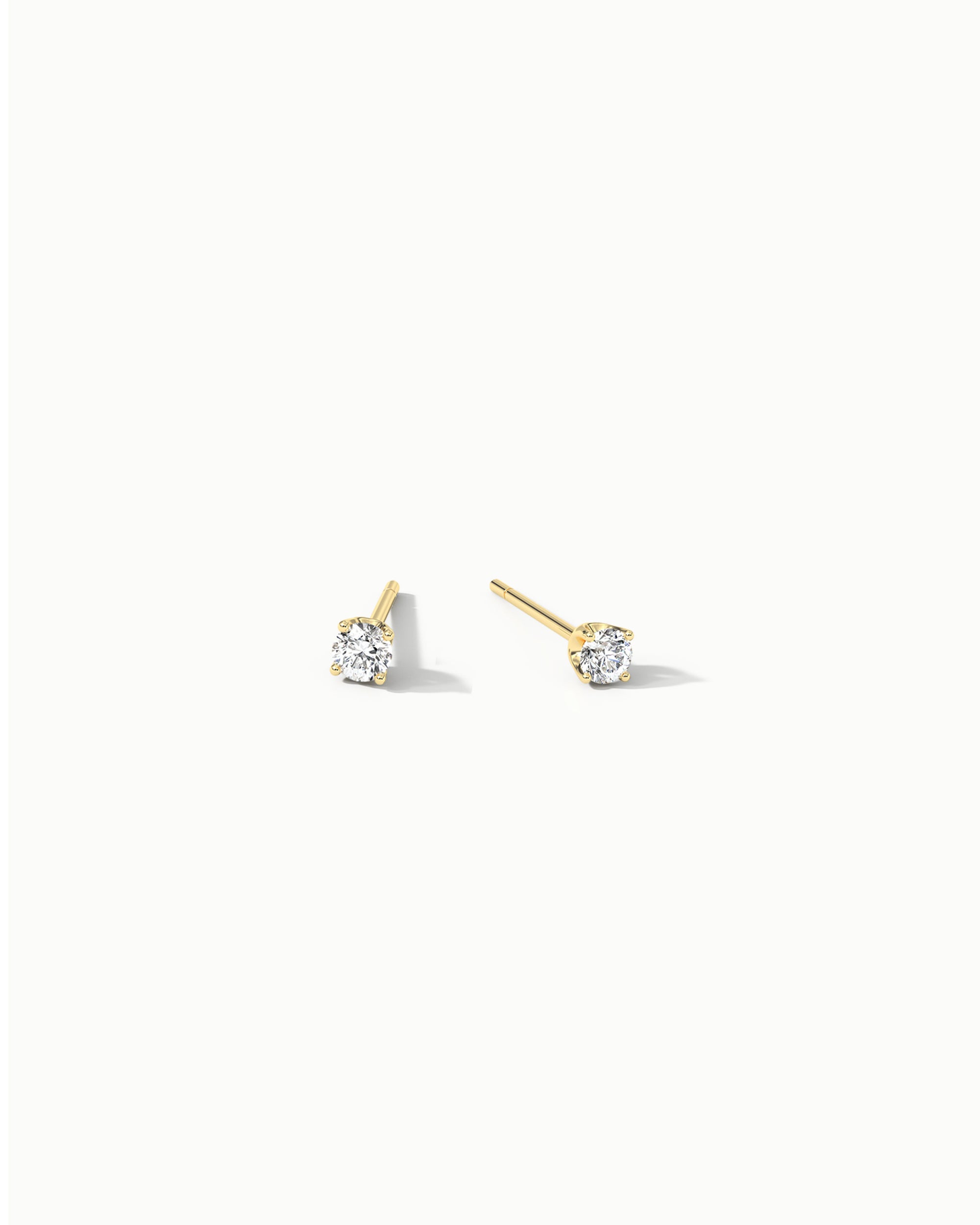 Tour I Petite Diamond Stud Earrings