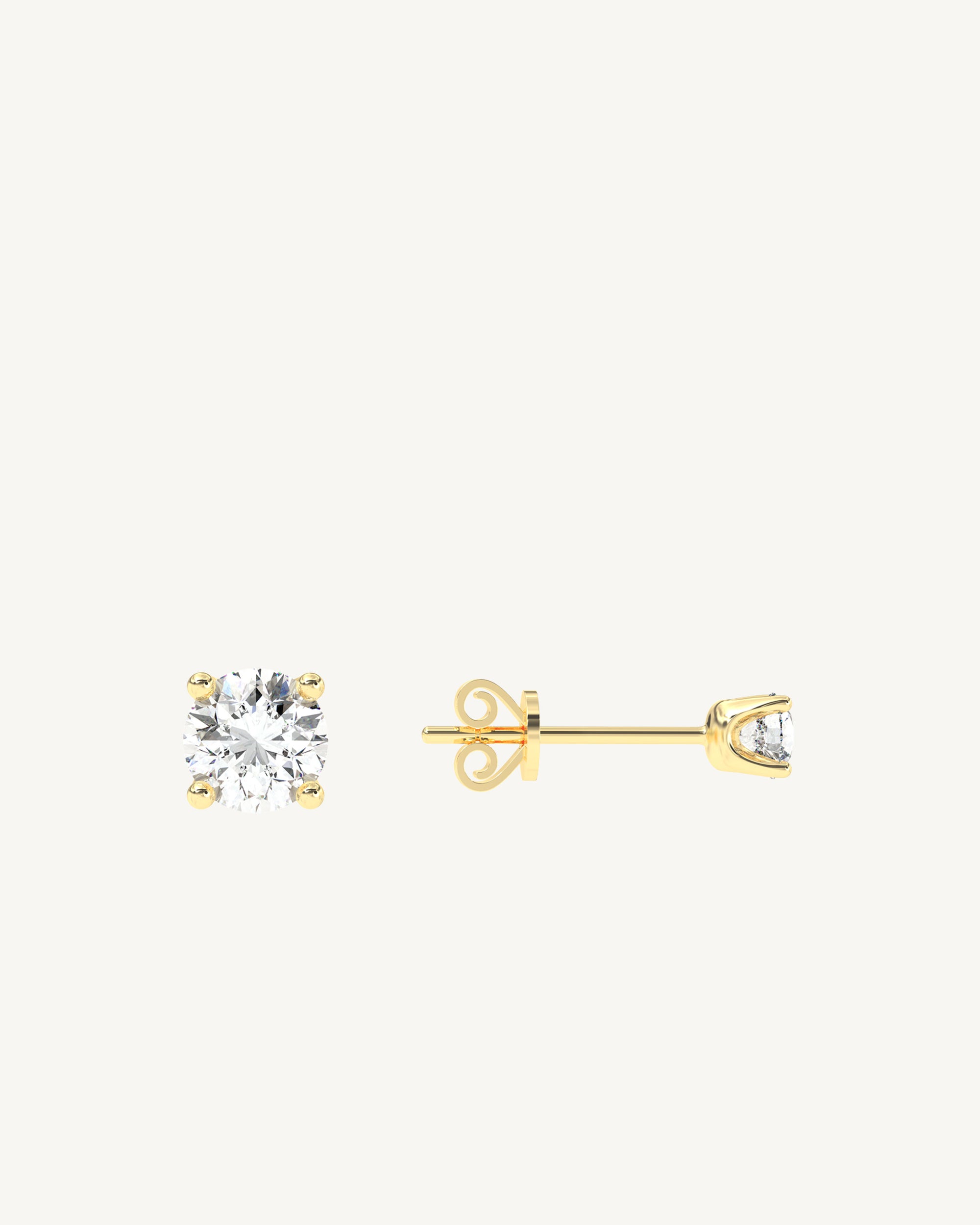 Tour II Mini Diamond Stud Earrings