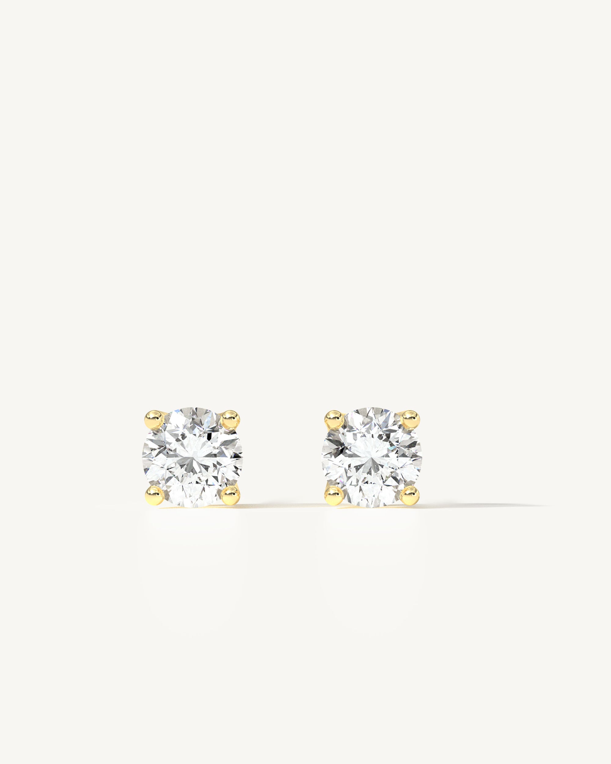 Tour II Mini Diamond Stud Earrings