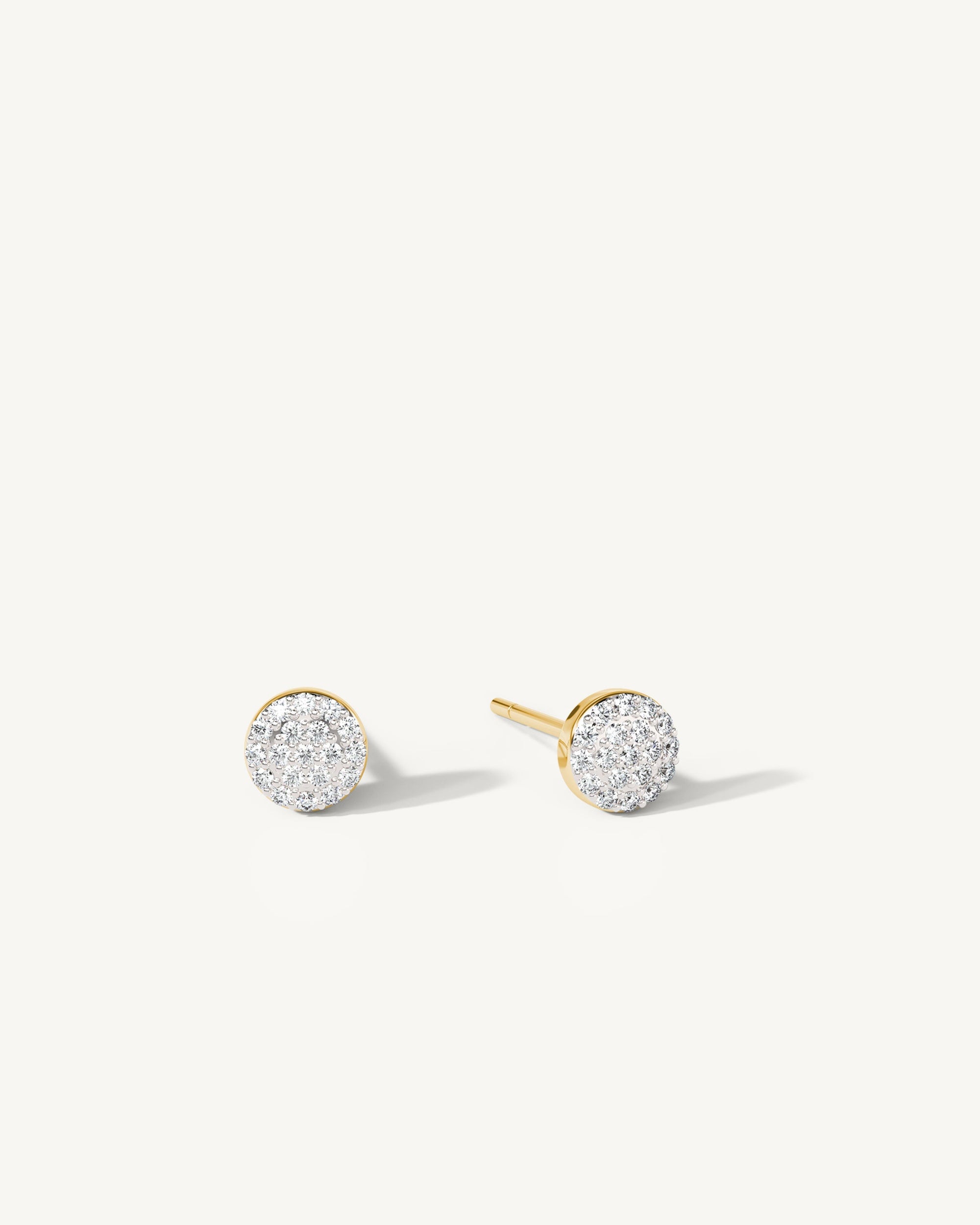 Amalfi Legacy Pave Diamond Stud Earrings